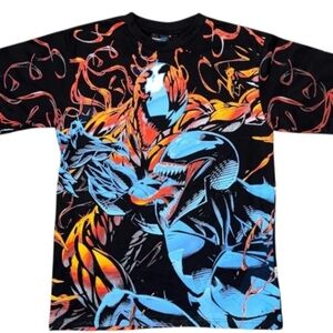 CARNAGE vs VENOM AOP Size XL Vintage Style Modern Print